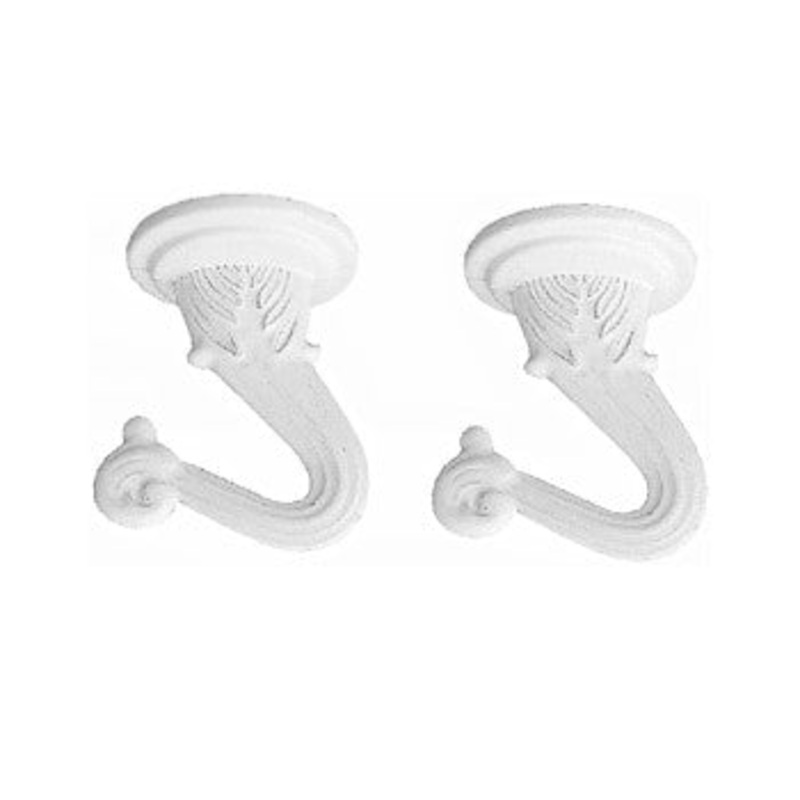 Angelo/Westinghouse 70770 Swag Light Hook Kit – White Finish