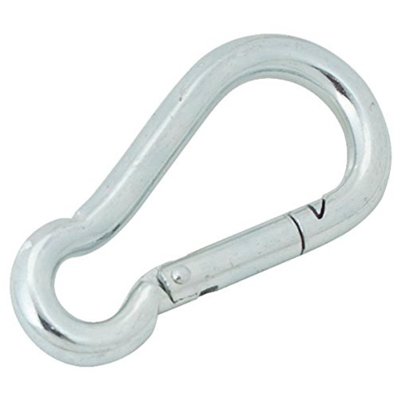 Campbell 7/16″ Spring Snap Link, Steel, Zinc Plated, #2450