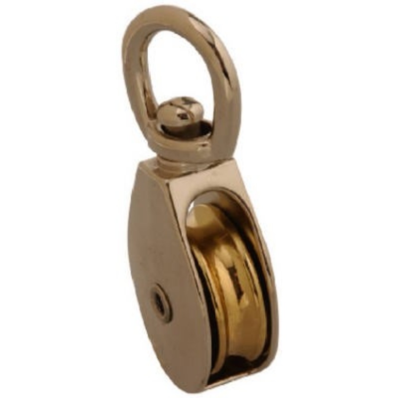 Campbell 1/2″ Pulley, Single Sheave, Swivel Eye, #0173