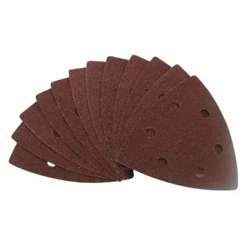 Eazypower Oscillating Emery Cloth Sanding Pad, 80 Grit, Pk12 3-5/8″ Aluminum Oxide Sanding