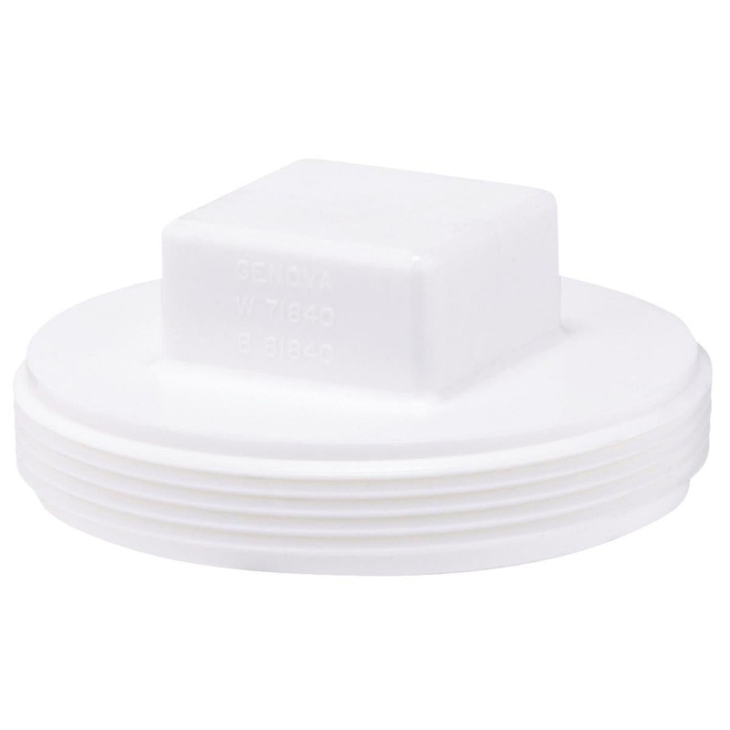IPEX Canplas 4 In. Square Head PVC Plug