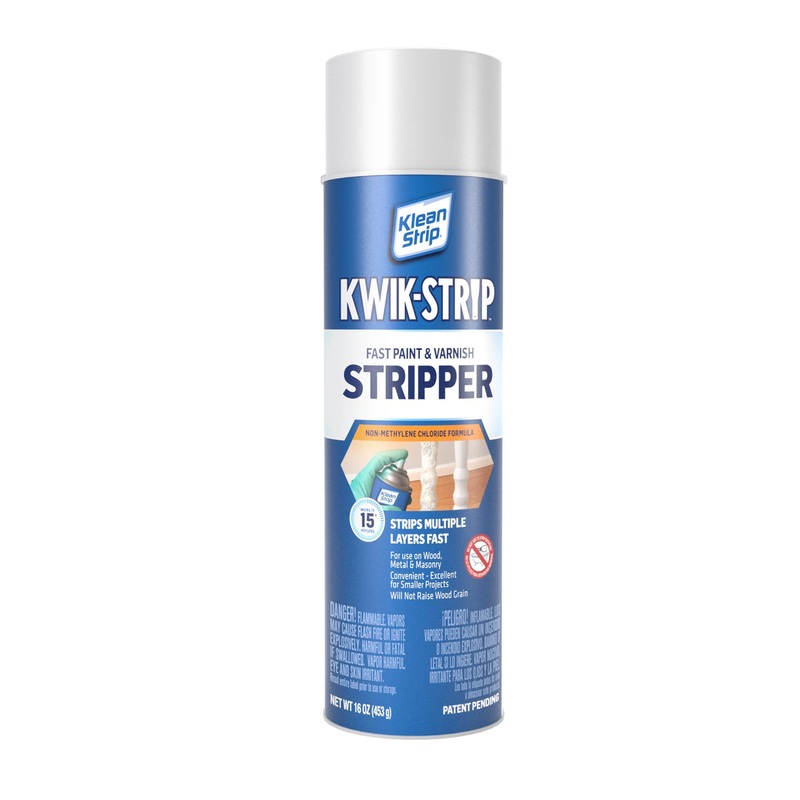 Klean Strip Kwik-Strip Paint & Varnish Stripper Aerosol 16 Oz