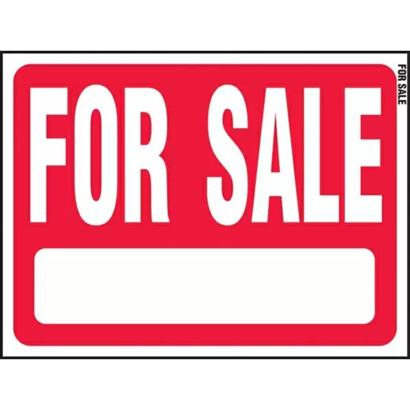Hy-Ko Products  Sign ‘For Sale’, 18 x 24-In.