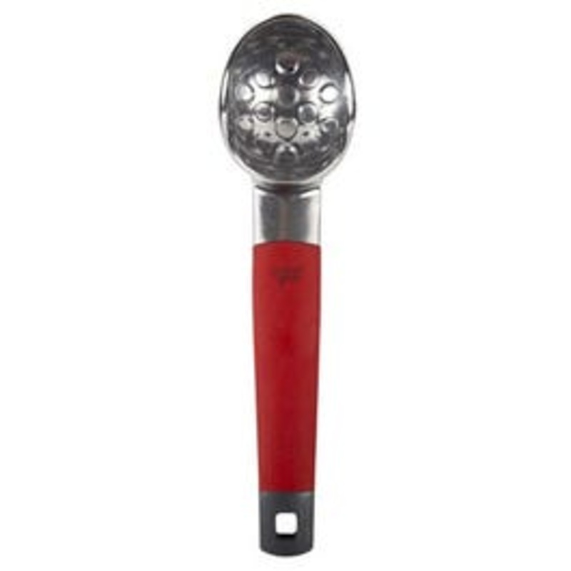 Ice Cream Scoop, Red/Stainless Steel