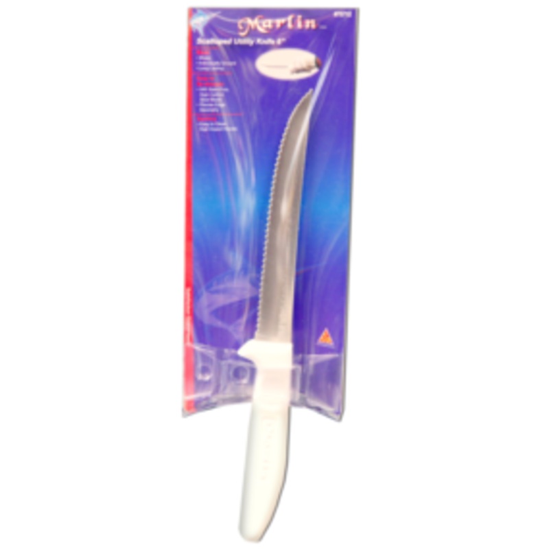 Marlin Pro Scalloped Utility Knife – 6″