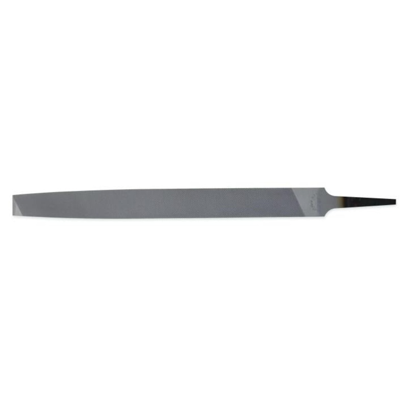Crescent Nicholson 6″ Mill Single Cut Bastard File with Red Handle