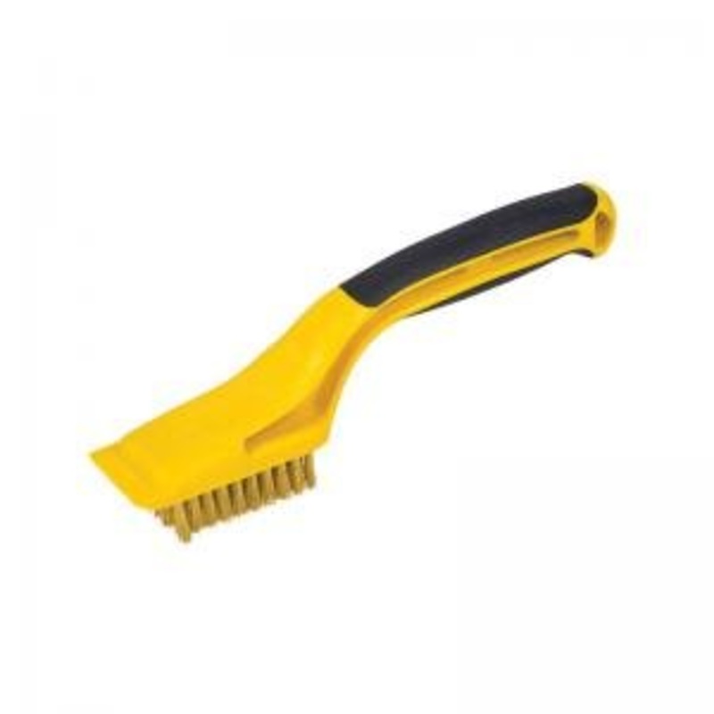 Hyde Flexible Brass Stripping Brush 5/8″