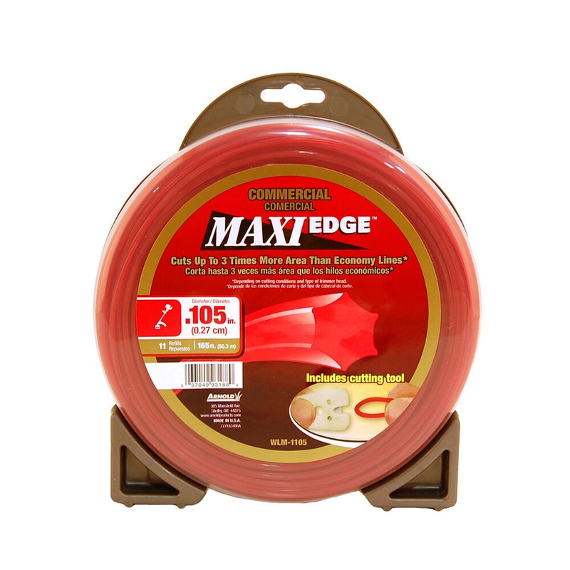 Arnold Corp .105″ Maxi Edge Commercial Trimmer Line 165 Feet