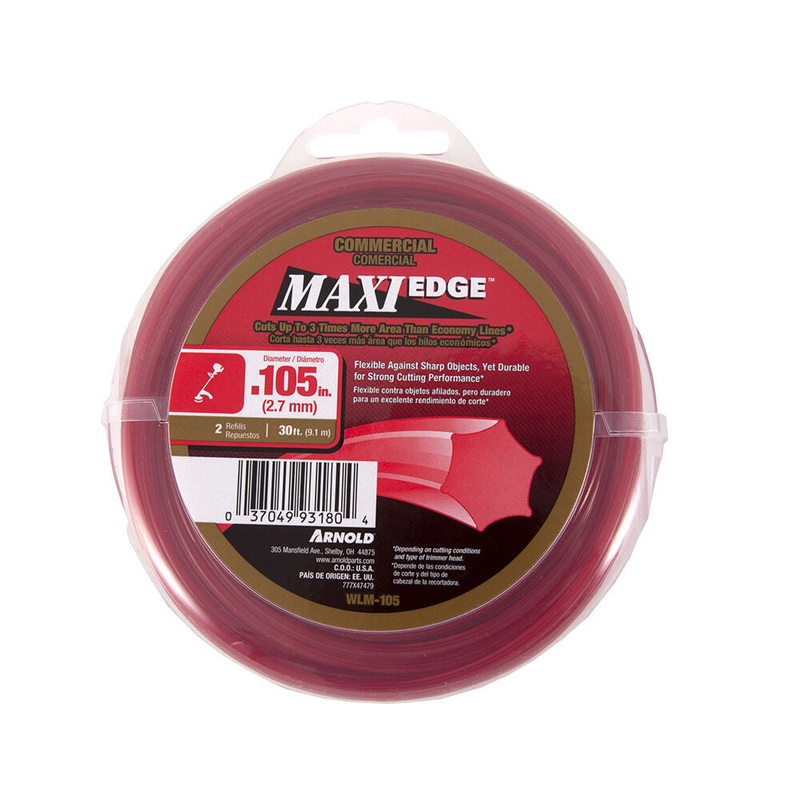 Arnold Corp .105″ Maxi Edge Commercial Trimmer Line 30 Feet