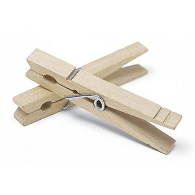 Whitmor Wooden Clothespins