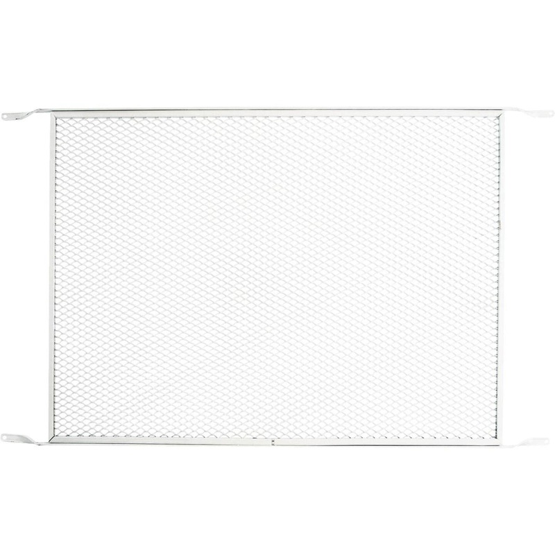 M-D 32 In. x 19 In. White Aluminum Door Grille